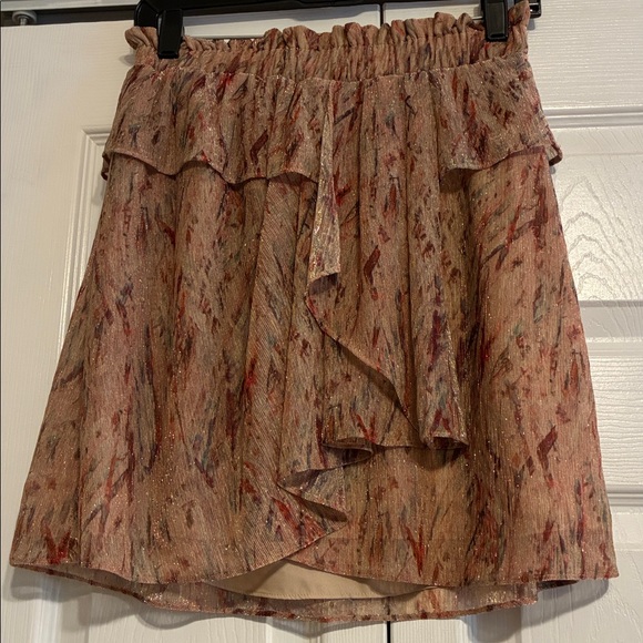 IRO Multicolor Ruffled Mini Skirt - Picture 2 of 11